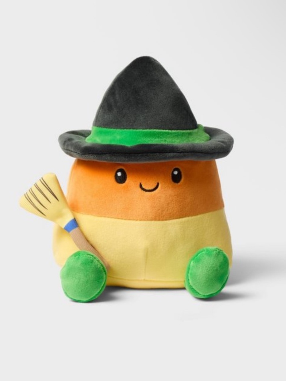 7" Candy Corn Witch Plush - Gigglescape